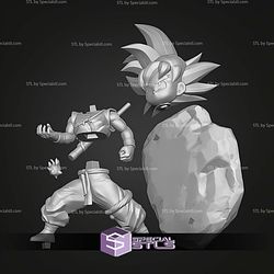 Young Son Goku Ready To Fight STL Files