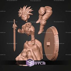 Young Trunk On Rock STL Files