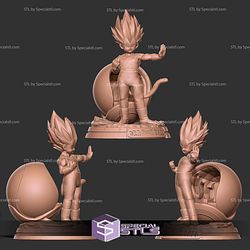 Young Vegeta Capsule STL Files