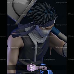 Zabuza Naruto Bust STL Files