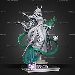 Zhuang Fangyi Arknights 313mm STL Files