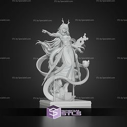 Zhuang Fangyi Arknights 313mm STL Files
