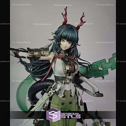 Zhuang Fangyi Arknights 313mm STL Files