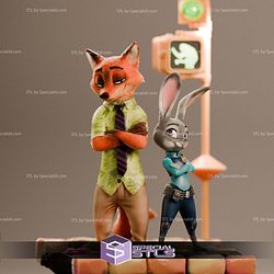 Zootopia Diorama STL Files