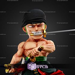 Zoro And Sword Chibi STL Files