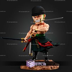Zoro And Sword Chibi STL Files