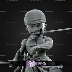 Zoro And Sword Chibi STL Files