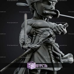 Zoro And Sword Chibi STL Files