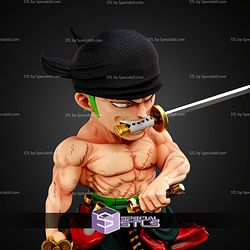 Zoro And Sword Chibi STL Files