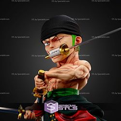 Zoro And Sword Chibi STL Files