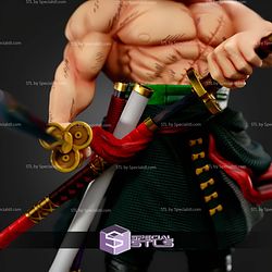 Zoro And Sword Chibi STL Files