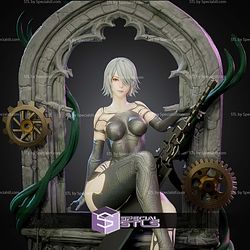 A2 NieR Automata Diorama 250mm STL Files