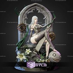A2 NieR Automata Diorama 250mm STL Files