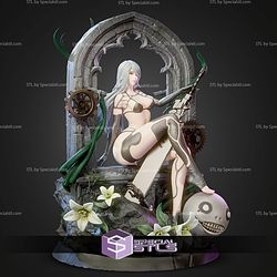 A2 NieR Automata Diorama 250mm Beach STL Files