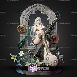 A2 NieR Automata Diorama 250mm Beach STL Files