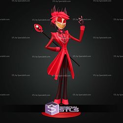 Alastor Hazbin Hotel 240mm STL Files