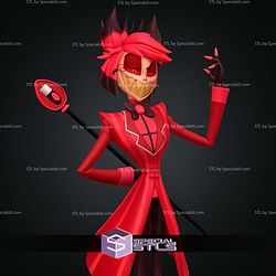 Alastor Hazbin Hotel 240mm STL Files
