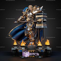Arthas Warcraft 396mm STL Files