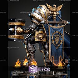 Arthas Warcraft 396mm STL Files
