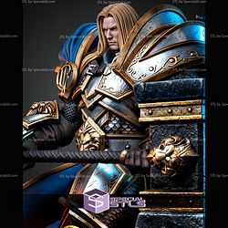 Arthas Warcraft 396mm STL Files