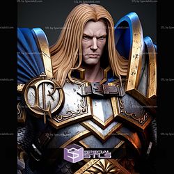 Arthas Warcraft 396mm STL Files