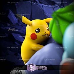 Ash And Pokemon Pokemon EP 10 S2 140mm STL Files
