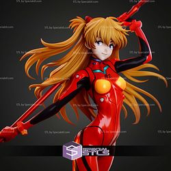 Asuka Langley 300mm Cross STL Files