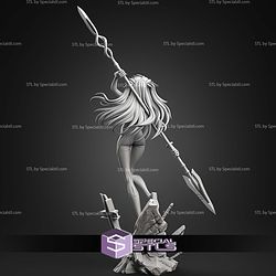 Asuka Langley 300mm Cross STL Files