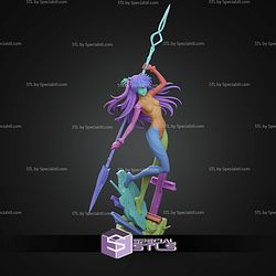 Asuka Langley 300mm Cross STL Files