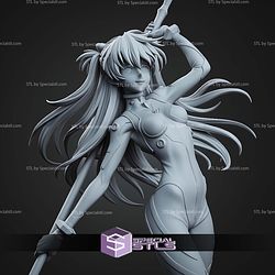 Asuka Langley 300mm Cross STL Files