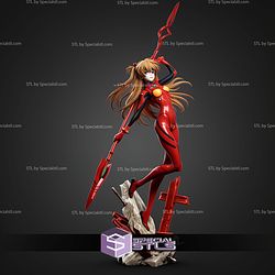 Asuka Langley 300mm Cross STL Files