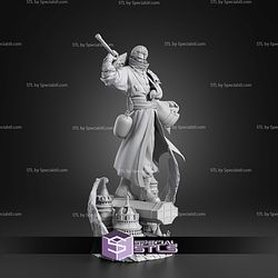 Auron Final Fantasy X 249mm STL Files