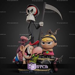 Billy And Mandy And The Dead 300mm STL Files