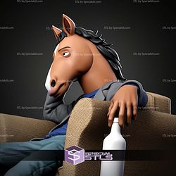 BoJack Horseman 180mm STL Files