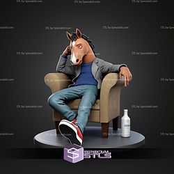 BoJack Horseman 180mm STL Files