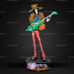 Brook And Guitar One Piece 293mm STL Files