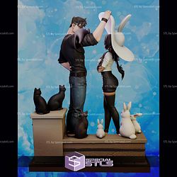 Bunny Witch Lorena And Ruan 299mm STL Files