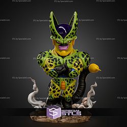 Cell in his Semi Perfect Chibi STL Files