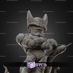 Cell in his Semi Perfect Chibi STL Files