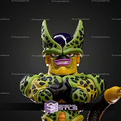 Cell in his Semi Perfect Chibi STL Files