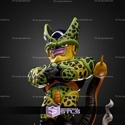 Cell in his Semi Perfect Chibi STL Files