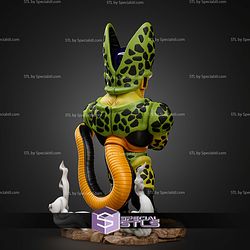 Cell in his Semi Perfect Chibi STL Files