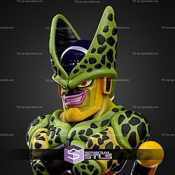 Cell in his Semi Perfect Chibi STL Files