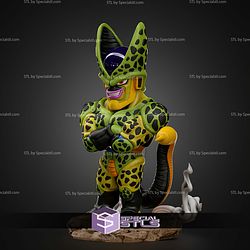 Cell in his Semi Perfect Chibi STL Files