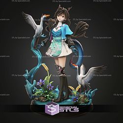 Chen Qianyu Arknights Endfield STL Files