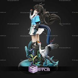 Chen Qianyu Arknights Endfield STL Files