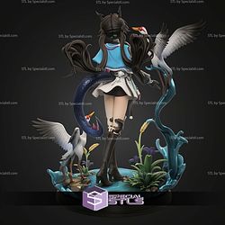 Chen Qianyu Arknights Endfield STL Files