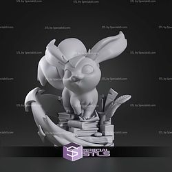 Chibi Carbuncle Final Fantasy XIV 84mm STL Files