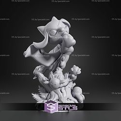 Chibi Riolu Pokemon Diamond 81mm STL Files