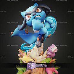 Chibi Riolu Pokemon Diamond 81mm STL Files